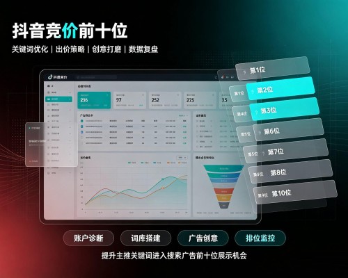 灵山抖音搜索竞价